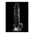 ZAGA OYUN 241077752283 Flawless 7.5'' Clear Jel Dildo 19 Cm