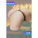 ZAGA OYUN 241077753627 2 İşlevli Titreşimli 3D Büyük Boy Realistik Kalça Suni Vajina 4.5 Kg - Emily