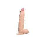 Zaga Oyun 31 Cm Vantuzlu Realistik Penis Anal Vajinal Dildo