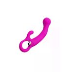 ZAGA OYUN 337769100247 Rock Tutma Aparatlı Eğimli Yapıda G-Spot Ve Klitoris Uyarıcı 2 In 1 Vibratör - Rose