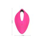 ZAGA OYUN 337769100324 Uzaktan Kumandalı Su Geçirmez G-Spot Ve Klitoris Uyarıcı Çok Sessiz Giyilebilir Panty Vibratör