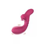 ZAGA OYUN 337769100338 Tongue Tease Eğri G-Spot Uyarıcı Ve Klitoris Uyarıcı 2 In 1 Hareketli Dil Vibratör