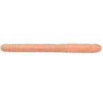 Zaga Oyun 46 Cm Çift Taraflı Realistik Dildo Anal Vajinal Penis