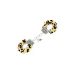 ZAGA OYUN 9989979103 Peluşlu Metal Fantezi Kelepçe Leopar