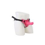 Zaga Oyun Belden Bağlamalı Modern Dildo Pembe 12,5 Cm