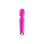 Zaga Oyun Bükülebilir Başlıklı Wand Vibratör Pembe