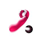 Zaga Oyun Flırt Dönebilen Dil Klitoris Uyarıcı ve G-Spot Uyarıcı 2 In 1 Vibratör