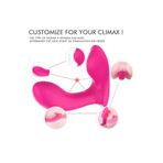 Zaga Oyun Hound Klitoris Dil Imitasyonu Ve G Spot Uyarıcı Giyilebilir Panty Vibratör