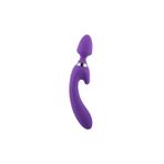 Zaga Oyun Leboom Çift Taraflı Klitoris Ve G-Spot Uyarıcı Wand Massager Dildo Vibratör - Pembe