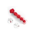 Zaga Oyun Prıme Toys Rose Şarjlı Bükülebilir Güçlü Titreşimli Boğumlu G Nokta Uyarıcı Ve Anal Vibratör