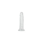 Zaga Oyun Şeffaf Fosforlu Silikon Dildo 13 cm
