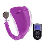 Zaga Oyun Uzaktan Kumandalı G String Titreşimli Vibratör Külotu İç Giyim