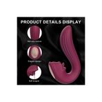 Zaga Oyun Velvet Kiss G Spot Ve Klitoris Uyarıcı 2 İn 1 Dil Vibratör