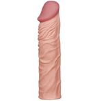 Zaga Oyun X Tender Gerçekçi Dokulu Penis Kılıfı 5 Cm Uzatmalı