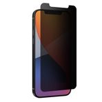 ZAGG InvisibleShield Glass Elite Privacy+ - iPhone 12 Pro, iPhone 12, iPhone 11, iPhone XR – 3X Darbe Koruması (200106681) için Gizlilik Ekran Koruyucu