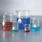 Zaglab Beher Cam Kısa Form Taksimatlı 150 ml Boro 3,3 Glass
