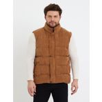Zagmen Z01358 Erkek Oversize Citcitli Erkek Kadife Sisme Yelek