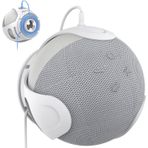 ZahoTse Amazon Echo dot 4 / Echo Dot 5 Tutucu Duvar Askısı Echo Dot 5 Stand Echo Dot 4 Tutucu Aksesuar, Hoparlör Aksesuar Rafı (Amazon Echo Dot 4 / Echo Dot 5, Beyaz) PT183