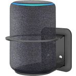 ZahoTse Amazon Echo / Echo Plus için 2 Tutucu Duvar Askısı Echo Dot Standı Echo Plus 2 Tutucu Aksesuar, Hoparlör Aksesuar Rafı (Amazon Echo / Echo Plus 2, Siyah) ST11