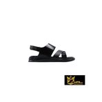 Zaim Kundura Erkek Siyah Hakiki Deri Sandalet 343501152-1 Siyah-40