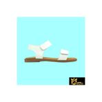 Zaim Kundura Kadın Beyaz Hakiki Deri Sandalet 505320342-1 Beyaz-38