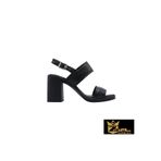 Zaim Kundura Kadın Siyah Hakiki Deri Sandalet 505320405-1 Siyah-38