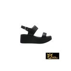 Zaim Kundura Kadın Siyah Hakiki Deri Sandalet 505320544-1 Siyah-36