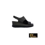 Zaim Kundura Kadın Siyah Hakiki Deri Sandalet 505323740-1 Siyah-38