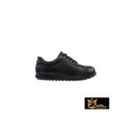 Zaim Kundura Unisex Siyah Siyah Hakiki Deri Ayakkabı 348138201-1 Siyah Siyah-45