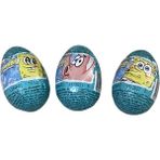 Zaini Spongebob Sünger Bob Sütlü Çikolatalı Sürpriz Yumurta 3 Adet Lezzetli Kutu Çikolata