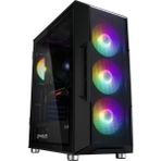Zalman I3 Neo Black Mesh Megamax 700W 80+ 4*12CM Rgb Fan Mid-T Gaming Oyuncu Kasası - Siyah
