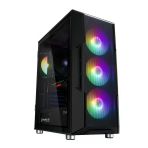 Zalman I3 Neo Black Mesh Megamax 700W 80+ 4X12cm Rgb Fan Mıd-T Gamıng Oyuncu Kasası Zalman Outlet