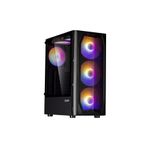 Zalman MegaMax 600W 80+3X140mm + 3X120mm RGB Fan Mid-T GAMING KASA