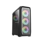 Zalman N5 Mf ATX Mid Tower 4 RGB Fanlı 1 x Kulaklık, 1 x Mikrofon, 2 x USB 2.0, 1 x USB 3.0, Fan Kontrol, Renkli Akralik Panel, PCI/AGP365 mm Bilgisayar Kasa