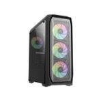Zalman N5 Mf (Se) 4 Adet Rgb Fanlı Megamax 600W 80 Siyah Mesh Metal Panel Gaming Oyuncu Kasası