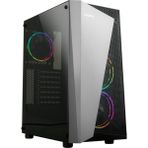 Zalman S4 Plus 120MM Rgb Fanlı Megamax 600W 80 Siyah Atx Mid Tower Gaming Oyuncu Kasası - 600 W