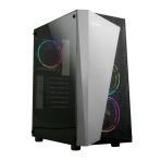 Zalman S4 Plus 120Mm Rgb Fanlı Megamax 600W 80 Siyah Atx Mıd Tower Gamıng Oyuncu Kasası Zalman Outlet