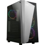 Zalman S4 Plus 3X120MM Rgb Fanlı Megamax 600W 80PLUS Midt Atx Gamıng Kasa - Siyah