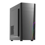 Zalman T8 PC Mid Tower Case, ATX RGB kasa PC oyun fanlı, siyah