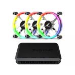 Zalman Zm-Lf120a3 Argb 120Mm Dual Ring 3'Lü Fan Seti (Kontrolcü Dahil)
