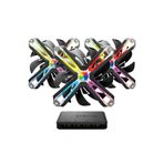 Zalman ZM-SF140A3 3*14cm ARGB Ters Çark Fan Tasarımlı 3 lü Set Kasa Fanı