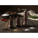 Zamak Metal Bakır Renk 3 Lü Set Karabiber,kahve,çörek Otu El Değirmeni Öğütücü Grinder Bakır