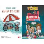 Zaman Bisikleti 1 ve Çılgın Fencinin Deneyler Kitabı-Pratik Sıvı Deneyleri - Bilgin Adalı