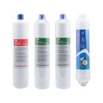 Zamanyolu Su Arıtma Cihazları Ile Tam Uyumlu 12 Inch Su Arıtma Cihazı Inline Filtre Seti - 4lü Set