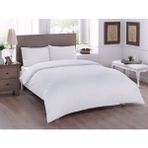 Zambak Home Çift Kişilik 220X240 Beyaz Nevresim Takımı - 200 x 220 cm