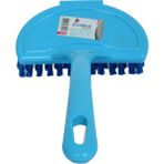 Zambak Plastik Saplı Lavabo ve Küvet Fırçası Karışık Renk 11 cm