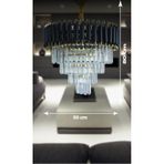 Zamira 50 Gold 50 Lilik Kristal Taşlı Lüks Avize - Yatak Odası - Salon - Mutfak - Hol Altın