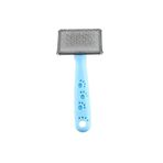 Zampa 14x6 cm Small Mavi Slikon Top Başlıklı Kedi ve Köpek Fırçası