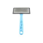 Zampa 14x9 cm Medium Mavi Slikon Top Başlıklı Kedi ve Köpek Fırçası