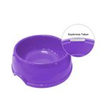 Zampa 15,5x5 cm 30 ml S Karışık Renkli Kedi ve Küçük Irk Köpekler İçin Plastik Mama ve Su Kabı
